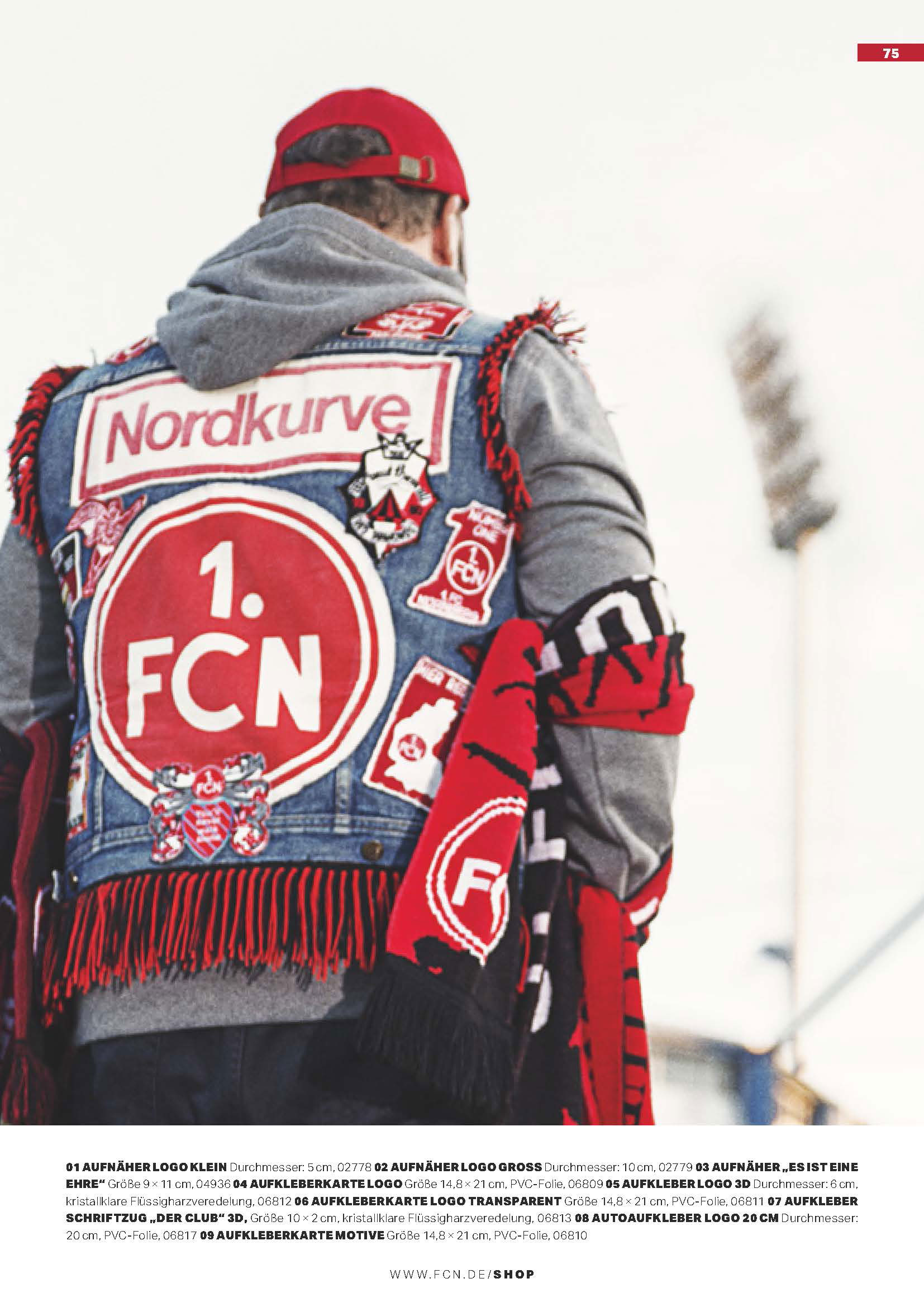 Fankultur FCNSchal Fanartikel Werbeauftritt