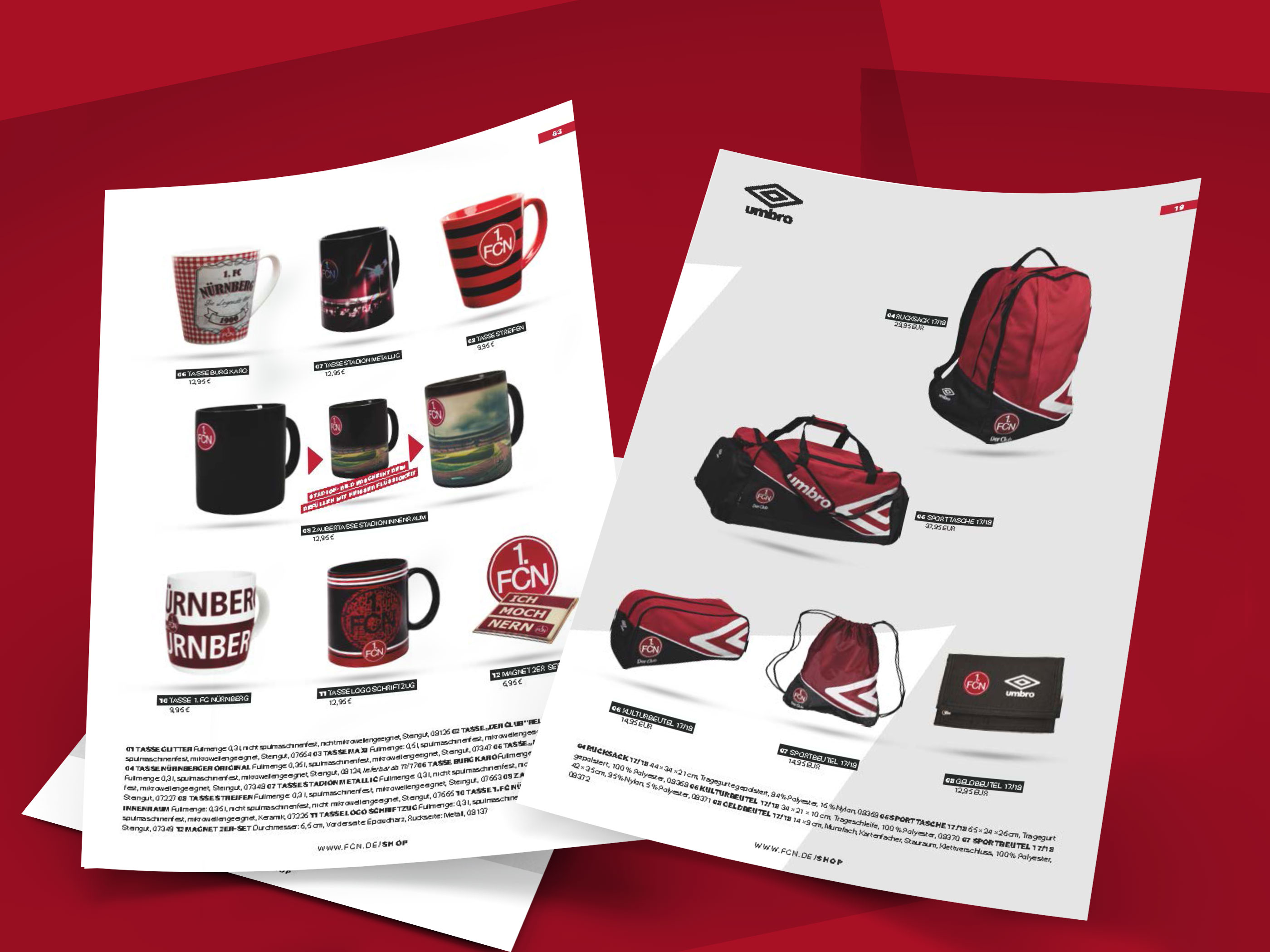 Werbeartikel Fanliebe FCN Ich bereue diese Liebe nicht