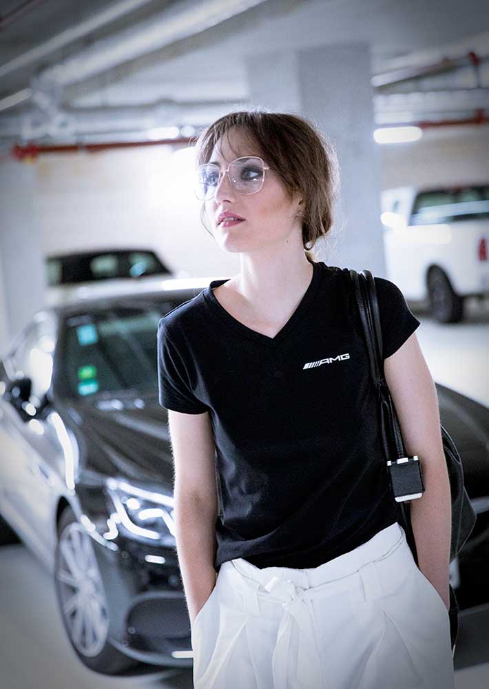 Modefotografie Pixelbäcker Businesslook Casualworkstyle Frau mit Stil